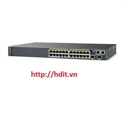 Thiết bị mạng Switch Cisco WS-C2960S-24PS-L 