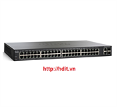 Thiết bị mạng Switch Cisco SLM248GT 48-port 10/100 + 2-Port Gigabit Switch - SLM248GT (SF200-48)