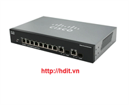 Thiết bị mạng Switch Cisco SRW2008-K9 08-port 10/100/1000 Gigabit Switch with WebView - SRW2008-K9 (SG300-10)