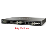 Thiết bị mạng Cisco SG500-52-K9-G5 48-port GB + 4 Gigabit Ethernet (2 combo* Gigabit Ethernet + 2 1GE/5GE SFP) Switch - SG500-52-K9-G5