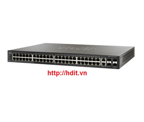 Thiết bị mạng Cisco SF300-48PP 48-port 10/100 PoE+ Managed Switch with Gig Uplinks - SF300-48PP