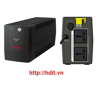 Bộ lưu điện APC Back-UPS 650VA, 230V, AVR, Universal Sockets - BX650LI-MS