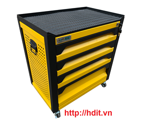 Tủ dụng cụ gia đình 4 ngăn có khóa (Vàng) F0RD4-Y