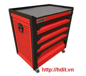 Tủ dụng cụ gia đình 4 ngăn có khóa (Đỏ) F0RD4-R