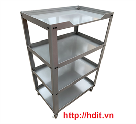 Kệ để dụng cụ 4 ngăn N0R4 (Nhũ bạc)