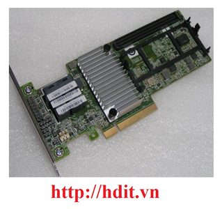 Cạc Raid IBM SERVERAID M5120 12GB/S RAID ON CHIP PCI-E 3.0 X8 SAS/SATA CONTROLLER  # 46C9111