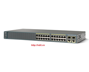 Thiết bị mạng Switch Cisco WS-C2960+24TC-S