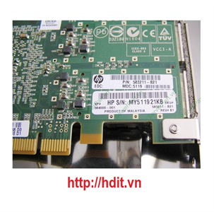 Cạc mạng NIC HP QLogic InfiniBand 4X QDR PCI-E G2 Dual Port HCA SP# 583211-B21/ 708074-001/ 584000-001