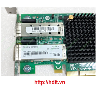 Cạc mạng NIC IBM Lenovo Emulex 10GbE Virtual Fabric Adapter 5 2 port FC SFP fru# 00AG573/ 00AG572/ 49Y4214