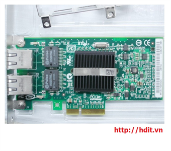 HDIT Intel PRO/1000 PT DUAL PORT SERVER ADAPTER Dual port/PCI Express - P/N: EXPI9402PT
