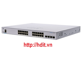 Thiết bị chuyển mạch CBS350 Managed 24-port GE, 4x10G SFP+ - CBS350-24T-4X-EU