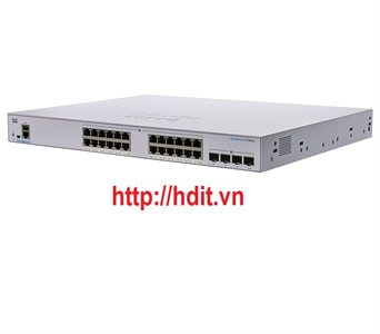 Thiết bị chuyển mạch CBS350 Managed 24-port GE, 4x10G SFP+ - CBS350-24T-4X-EU