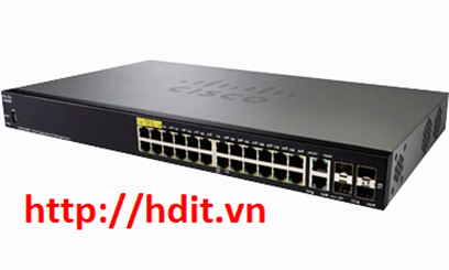 Thiết bị chuyển mạch  Cisco 28-Port Gigabit Managed Switch - SG350-28-K9-G5
