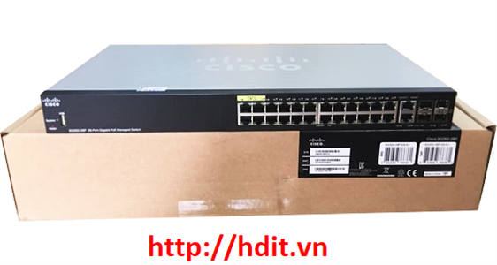 Thiết bị chuyển mạch  Cisco 28-Port Gigabit Managed Switch - SG350-28-K9-G5
