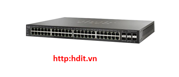 Thiết bị chuyển mạch Cisco 48-port Gigabit Stackable Managed Switch - SG350X-48-K9