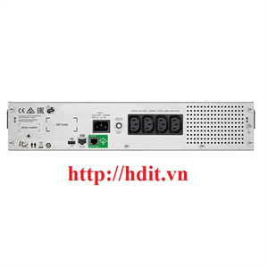 Bộ lưu điện UPS APC Smart-UPS C 1500VA 2U Rack mountable 230V with SmartConnect - SMC1500I-2UC