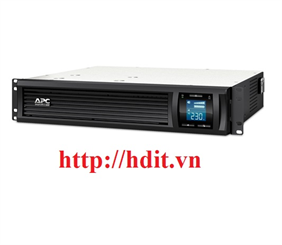 Bộ lưu điện UPS APC Smart-UPS C 3000VA Rack mount LCD 230V - SMC3000RMI2U