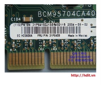 HDIT IBM NetExtreme Dual Port Gigabit Network Card PCI-X - P/N: 31P6401 / 31P6419 / 31P6409