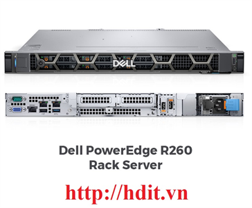 Máy chủ Dell Poweredge R260 2x LFF Cable