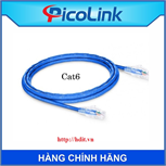 Dây nhảy Patch Cord Lan Cat6 UTP, 1.5M, Blue, Picolink # PL6015M