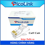 Hộp đầu bấm mạng Cat5/ Cat6, xuyên thấu, PICOLINK # PL19156