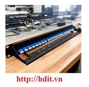 Thanh đấu nối Patch Panel Quang 24 cổng LC, Picolink # PL-LC24P