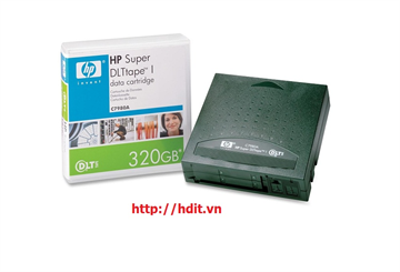 HP Super DLT I 110/220GB, 160/320GB Data Tape Cartridge for SDLT 220/320 Drives - P/N: C7980A
