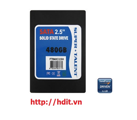 Super Talent TeraDrive CT3 480GB 2.5 inch SATA3 Solid State Drive (MLC) - FTM48C325H